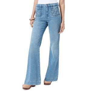 Sam Edelman Light Blue Flare Jeans